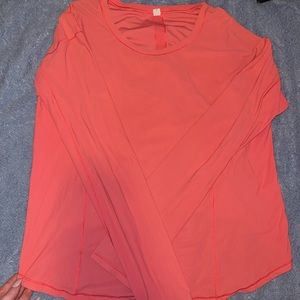 lulu coral long sleeve sz 10